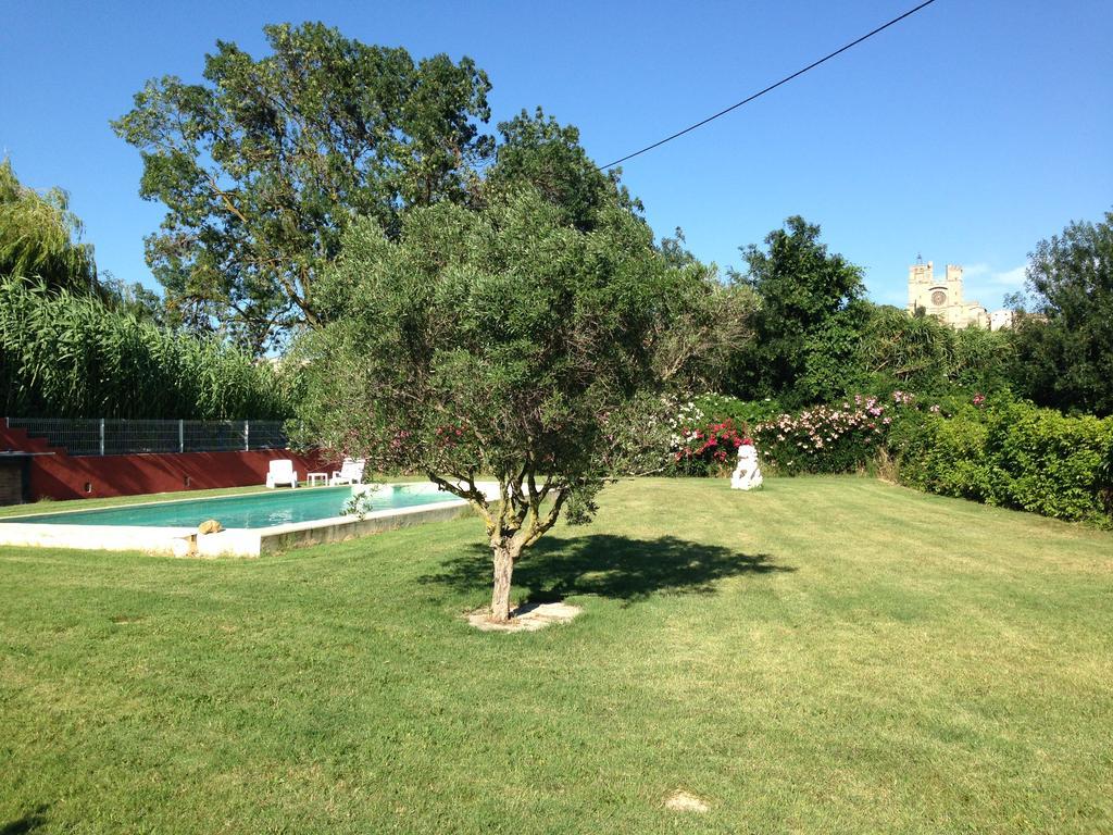 Les Jardins Du Rebaut Bed & Breakfast Beziers Exterior photo